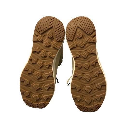 Eddie Bauer  Women's BALASANA  Winter Boots Sz 9 Quilted Upper Tan warm lined - Picture 7 of 7